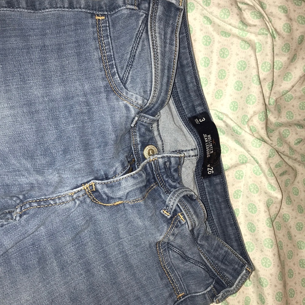 Hollister jean legging pants